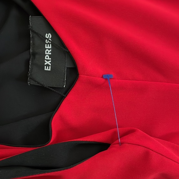 Express Red Cocktail Dress - Picture 7 of 7